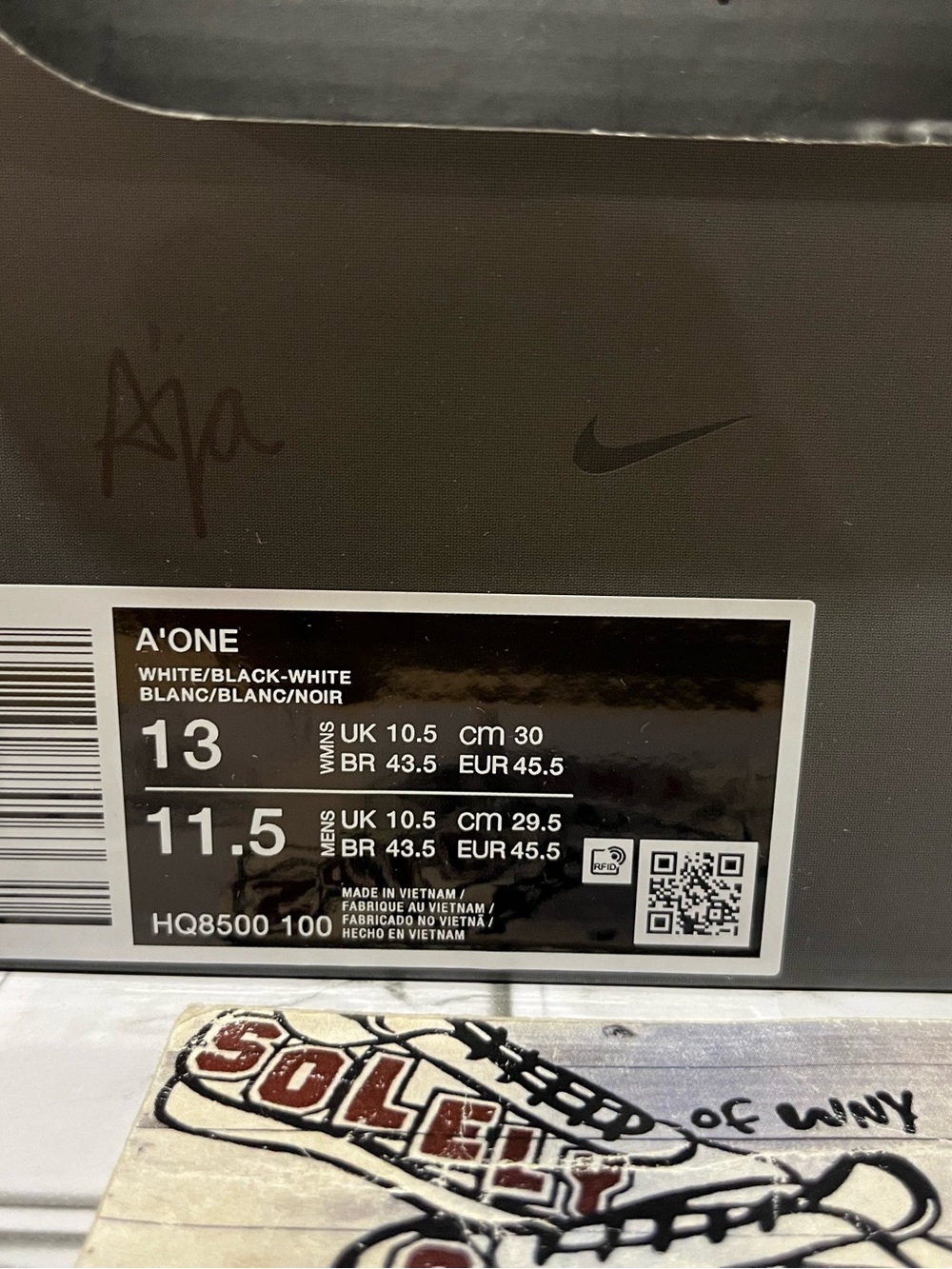 New Nike A’ja Wilson A’One Basketball Shoes White Black Kobe LeBron Retro KD - Picture 12 of 16